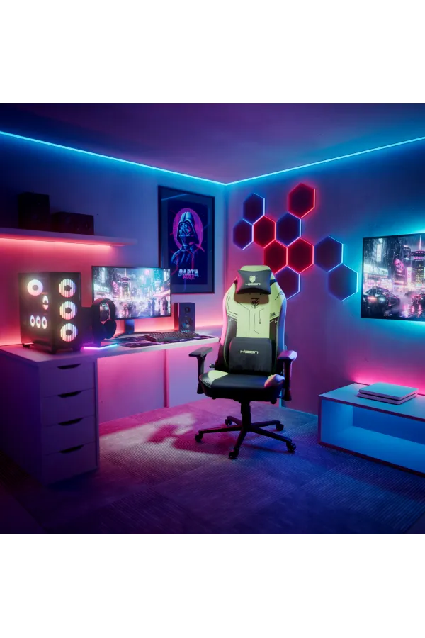 Apex Eagleblaze Gaming Stoel – Zwart/Groen
