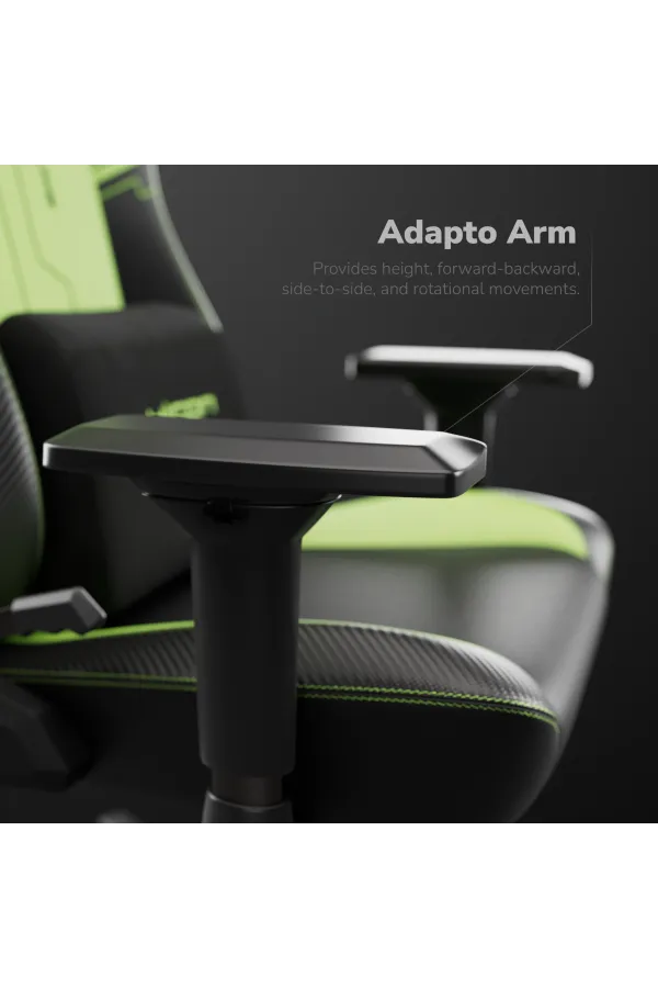 Apex Eagleblaze Gaming Stoel – Zwart/Groen
