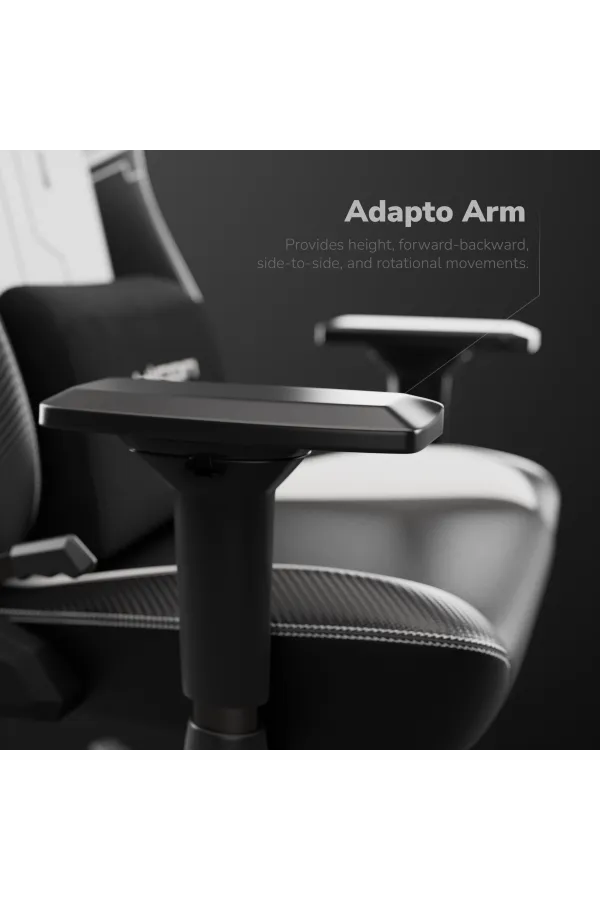 Apex Eagleblaze Gaming Stoel – Zwart/Wit