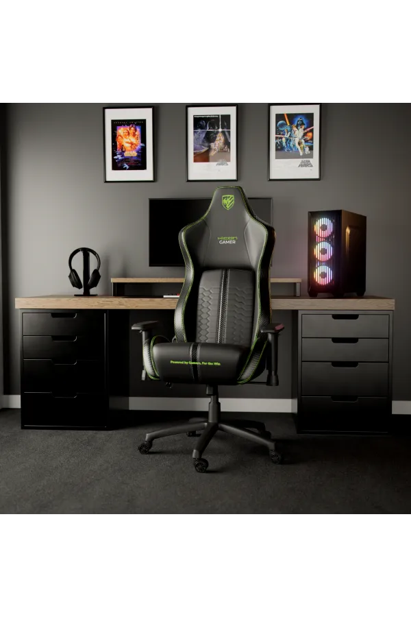 Gamestoel Pulse Serie - Havoc Groen