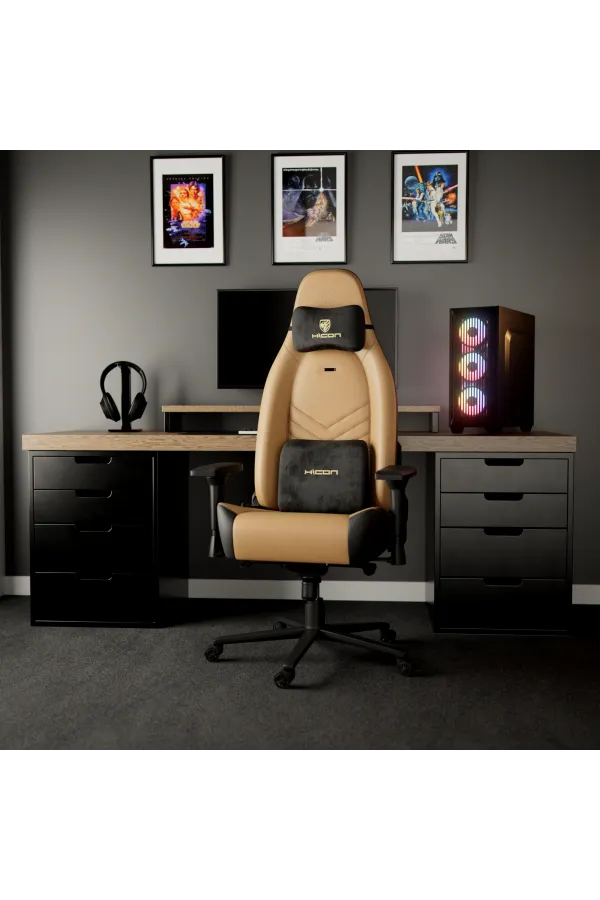 Gamestoel Infinity Serie - Maverick Bruin