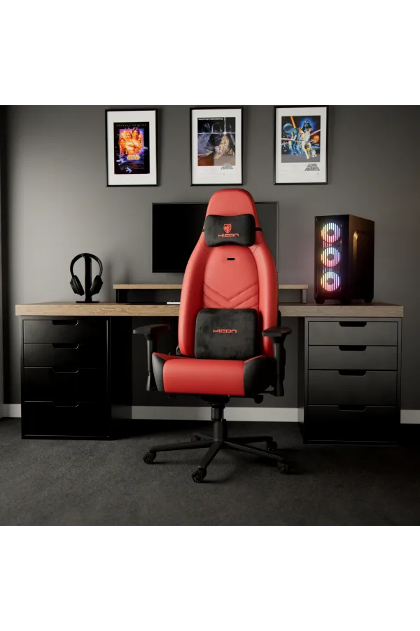 Gamestoel Infinity Serie - Maverick Rood