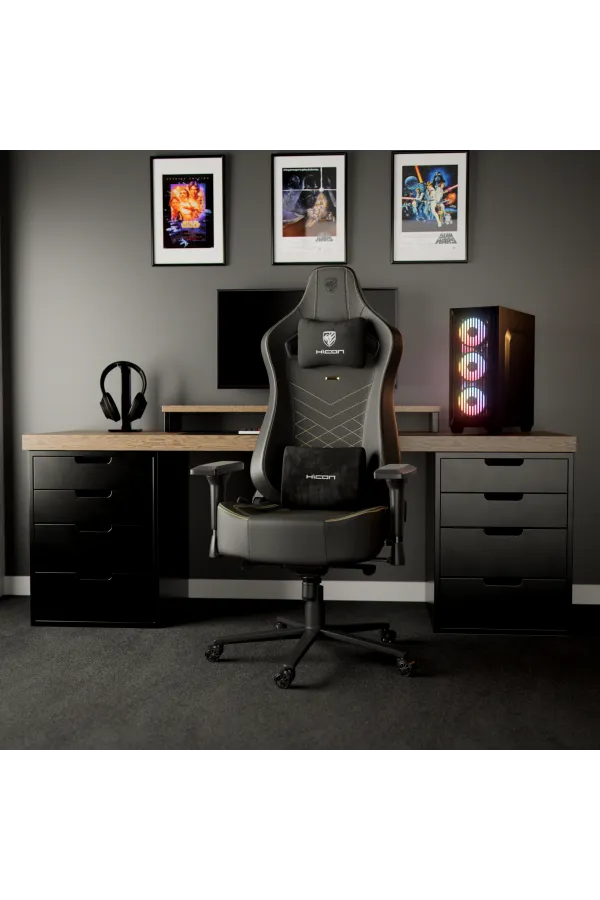 Gamestoel Legend Serie - Fascino Zwart